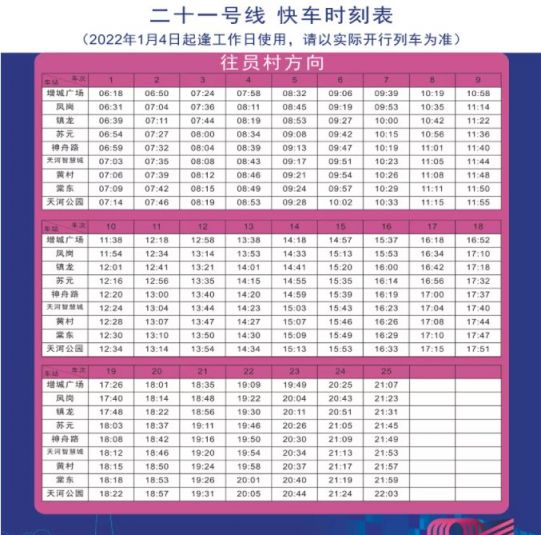 地铁22号线最新时刻表全面解析