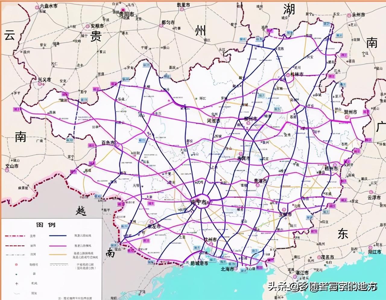 广东高速公路网最新布局图，构建现代化交通网络新篇章