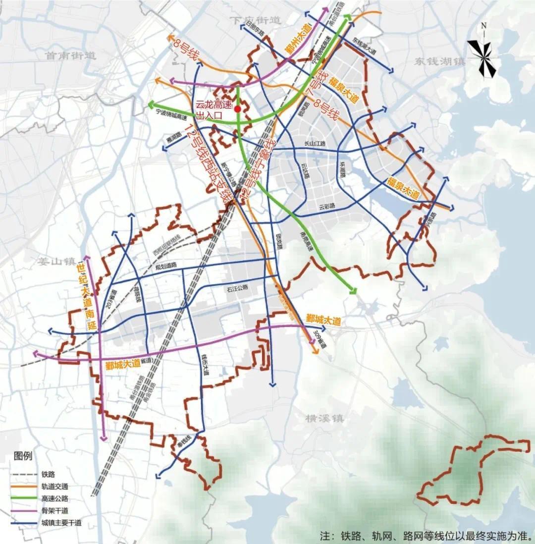 宁波云龙未来蓝图揭秘，最新规划图展现城市蓬勃发展态势