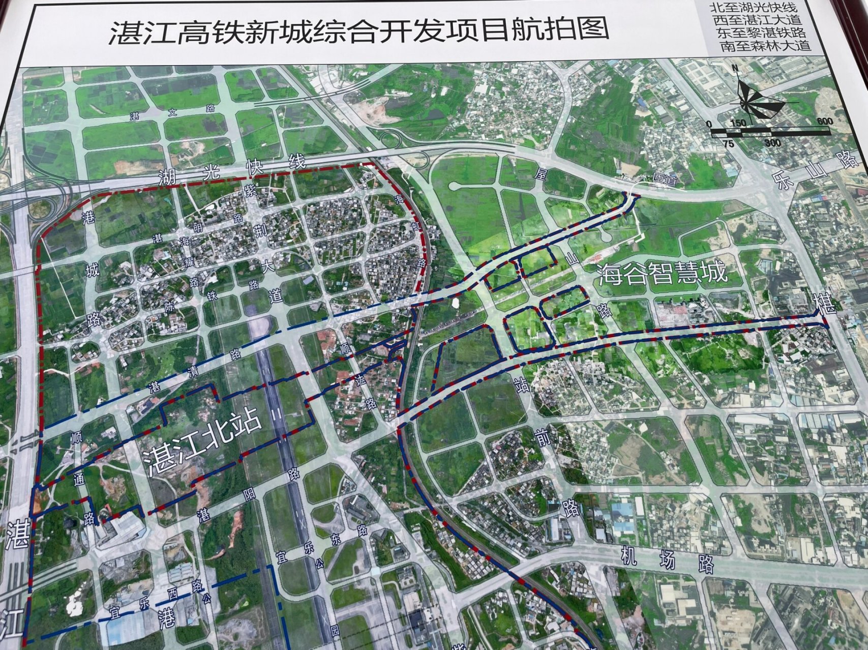 湛江高铁站最新规划图湛江高铁站最新规划图，城市交通枢纽的新篇章